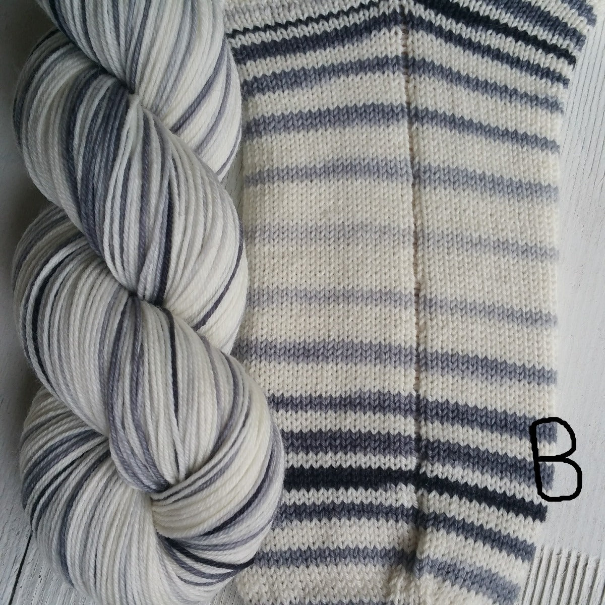 The White Album -must match sock - Must Stash self striping sock yarn fun colorful knitting large skein twin matching double
