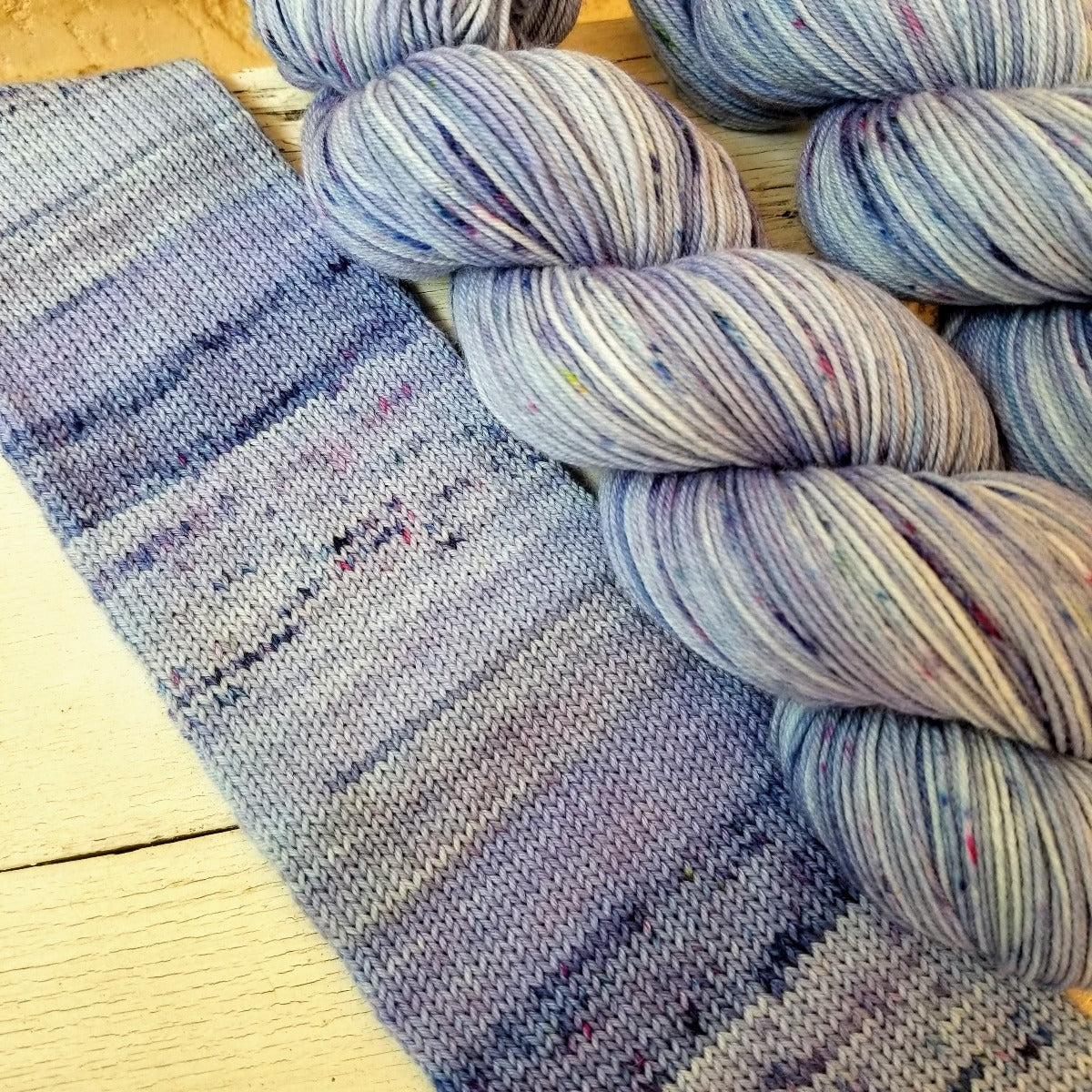 Whale Song -must match sock - Must Stash self striping sock yarn fun colorful knitting large skein twin matching double