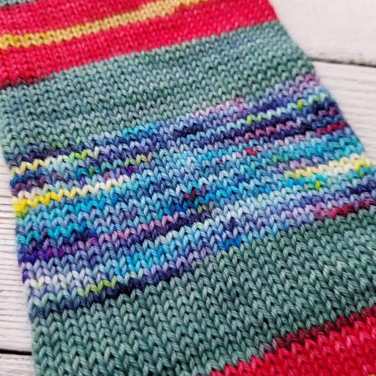 Tangled Lights -must match sock - Must Stash self striping sock yarn fun colorful knitting large skein twin matching double