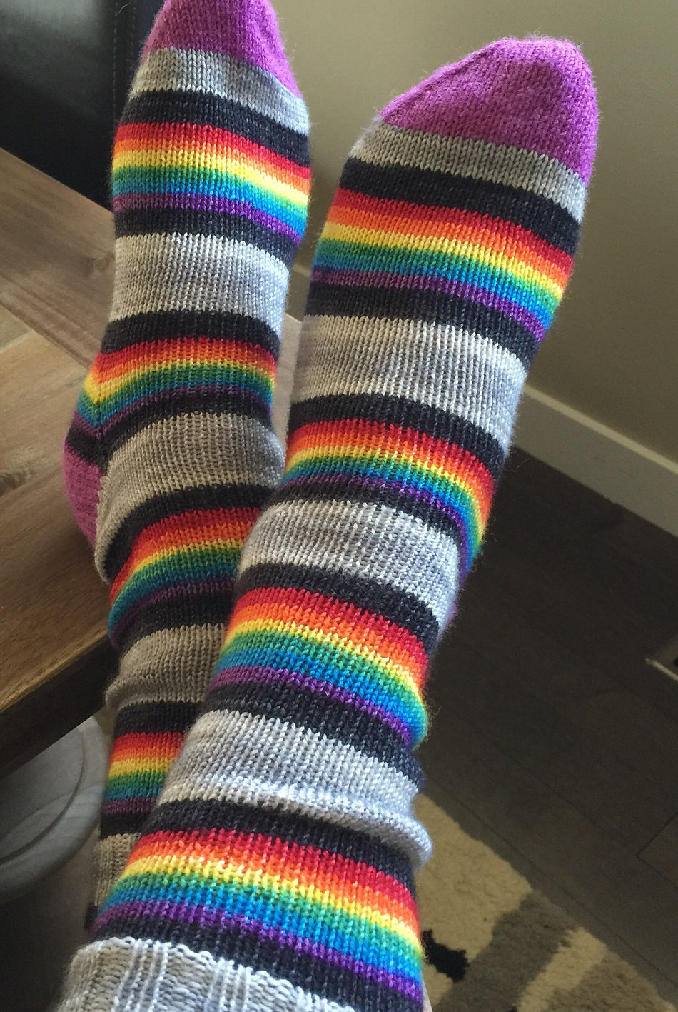 Dark Side EPV -perfect must match set - Must Stash self striping sock yarn fun colorful knitting large skein twin matching double