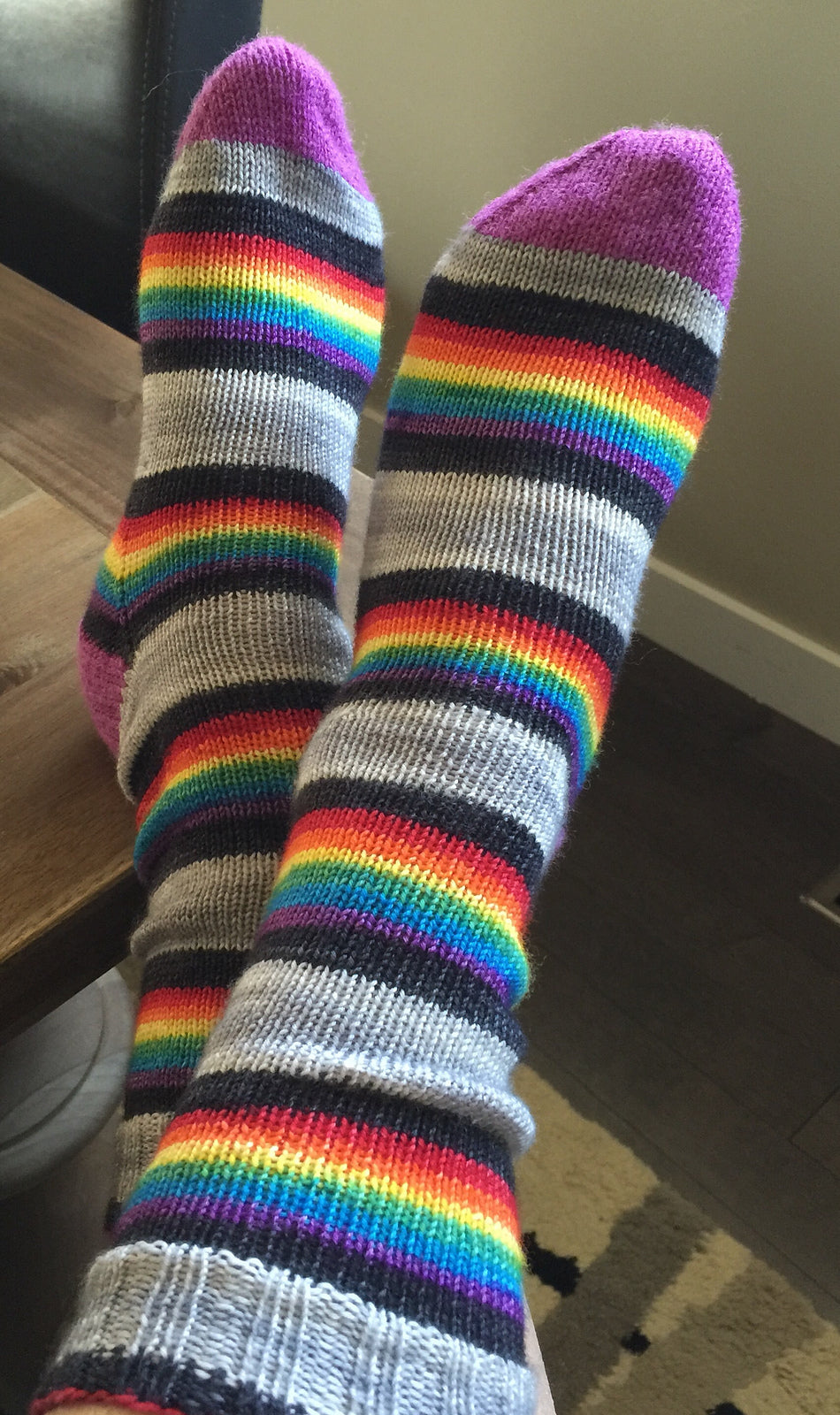 Dark Side EPV -perfect must match set - Must Stash self striping sock yarn fun colorful knitting large skein twin matching double