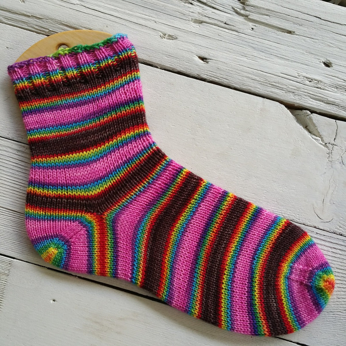 Night @ The Roxbury -must match sock -WOUND- - Must Stash self striping sock yarn fun colorful knitting large skein twin matching double
