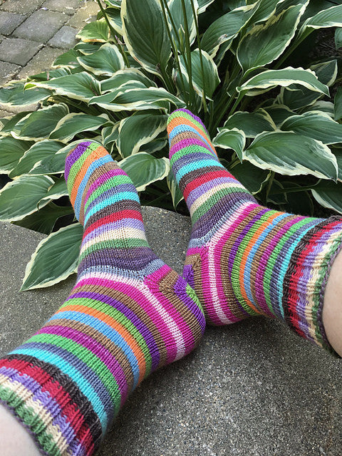 Woodstock (original) -perfect must match set - Must Stash self striping sock yarn fun colorful knitting large skein twin matching double