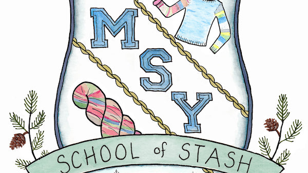 School of Stash winter term 2018- Sock Arms!