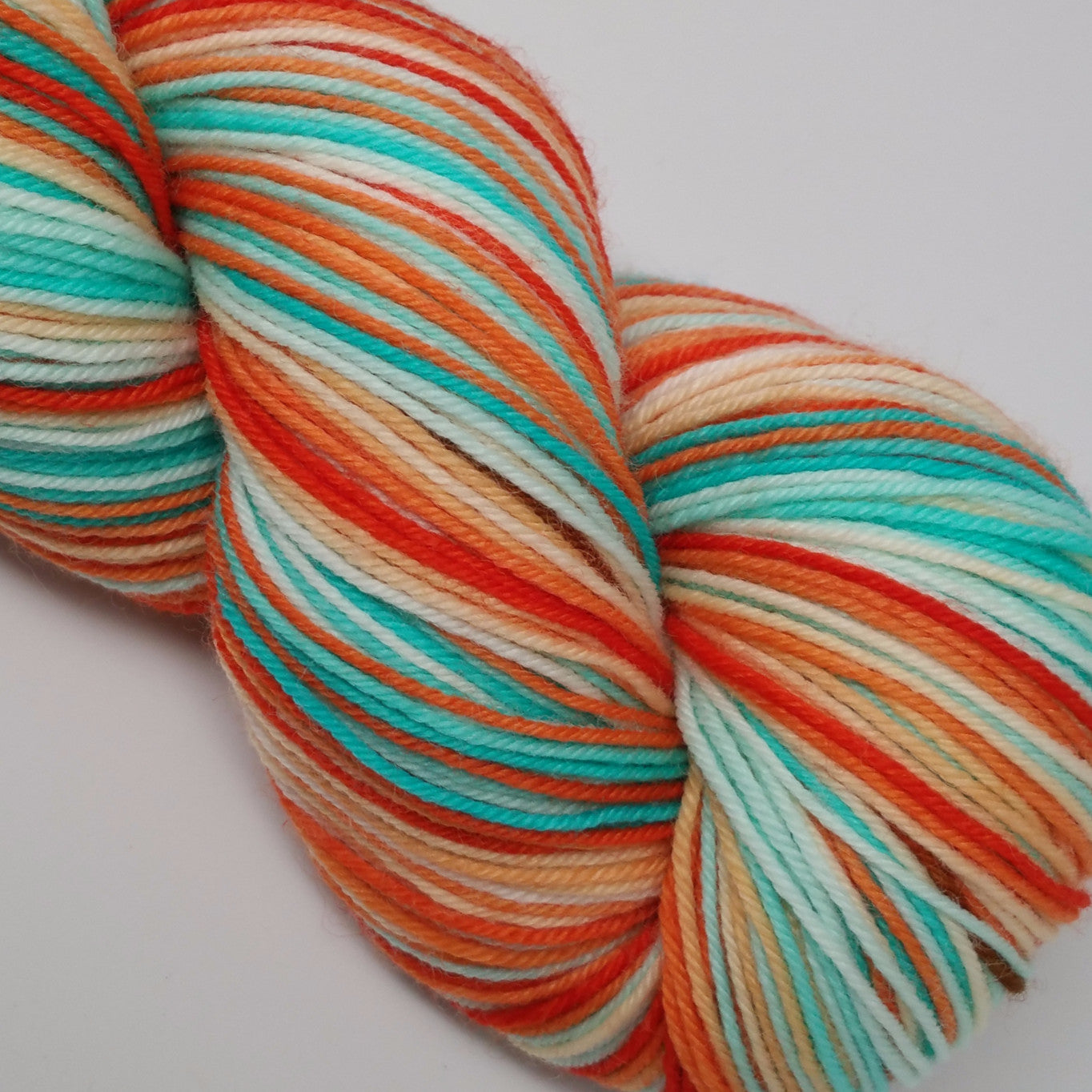 Koi Pond -Must Match Sock - Must Stash self striping sock yarn fun colorful knitting large skein twin matching double