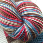 Pungent Reindeer King -must match sock - Must Stash self striping sock yarn fun colorful knitting large skein twin matching double