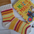 Ralph! -must match sock - Must Stash self striping sock yarn fun colorful knitting large skein twin matching double