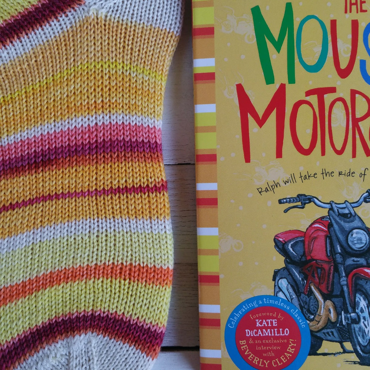 Ralph! -must match sock - Must Stash self striping sock yarn fun colorful knitting large skein twin matching double