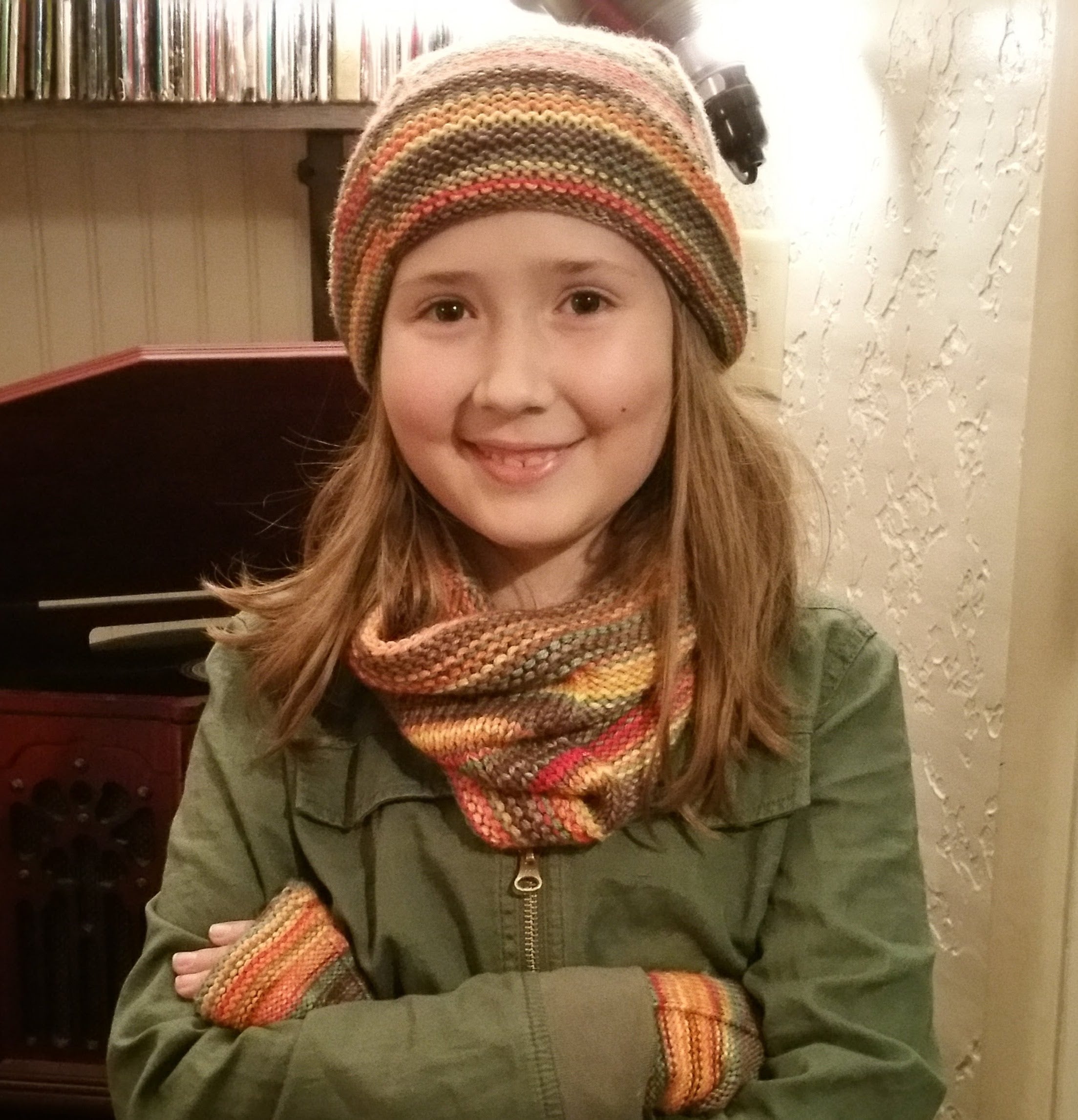 Let's Go Camping Cowl Pattern - Camp KAL 2017 - Must Stash self striping sock yarn fun colorful knitting large skein twin matching double