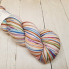 Theory -perfect must match set - Must Stash self striping sock yarn fun colorful knitting large skein twin matching double