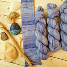Whale Song -must match sock - Must Stash self striping sock yarn fun colorful knitting large skein twin matching double
