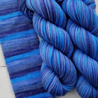 Time Lord -must match sock - Must Stash self striping sock yarn fun colorful knitting large skein twin matching double