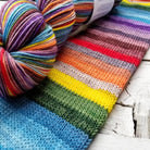 Mordor Fun Run -perfect must match set - Must Stash self striping sock yarn fun colorful knitting large skein twin matching double