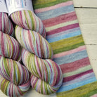 The Knot Hole Tree -perfect must match set - Must Stash self striping sock yarn fun colorful knitting large skein twin matching double