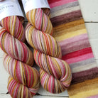Queen of Soul (Sole!) "A Summer Concert Series Colorway" -perfect must match set - Must Stash self striping sock yarn fun colorful knitting large skein twin matching double