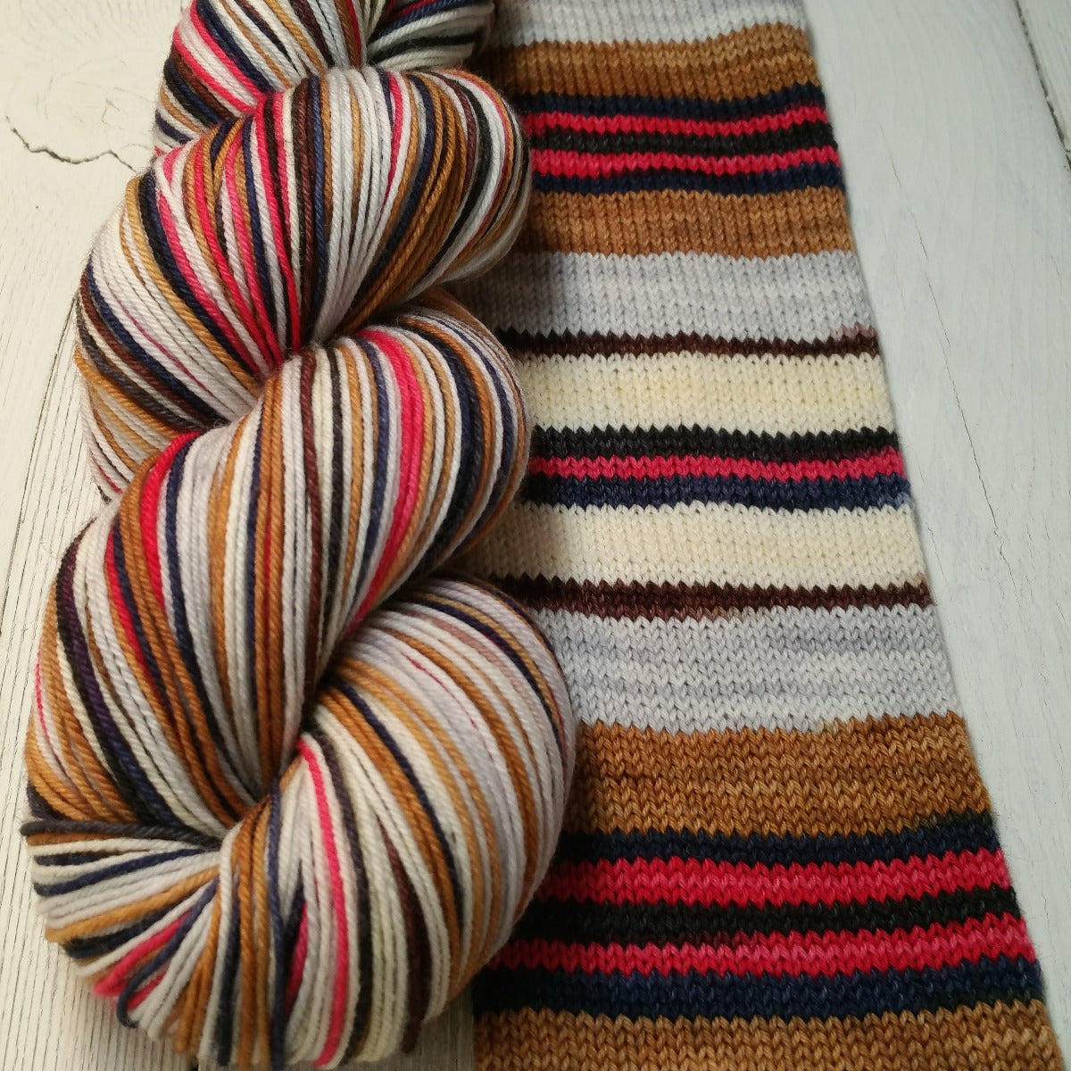 Han - Galactic Battle -must match set - Must Stash self striping sock yarn fun colorful knitting large skein twin matching double