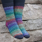 Lots of Socks -sock sets - Must Stash self striping sock yarn fun colorful knitting large skein twin matching double