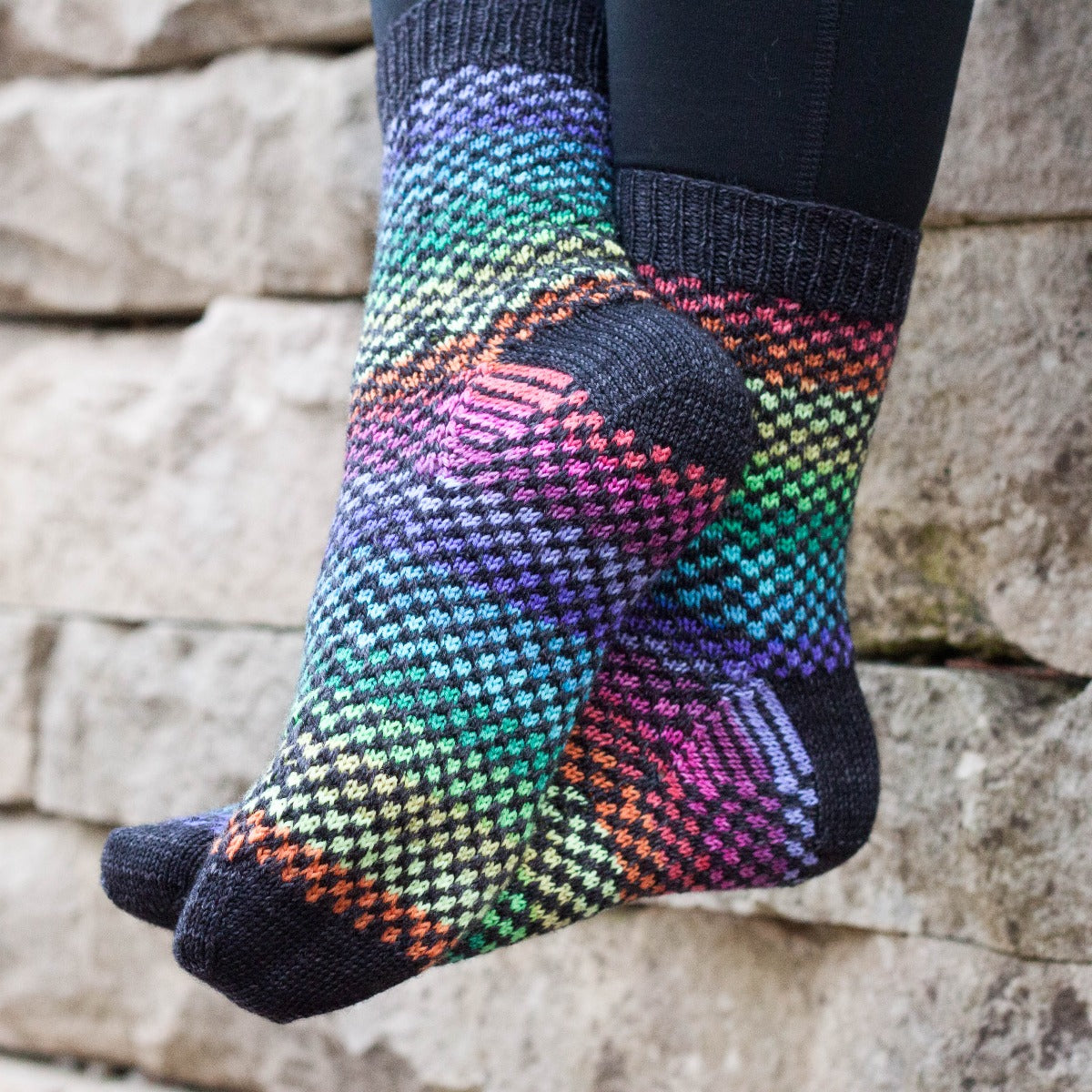 Lots of Socks -sock sets - Must Stash self striping sock yarn fun colorful knitting large skein twin matching double