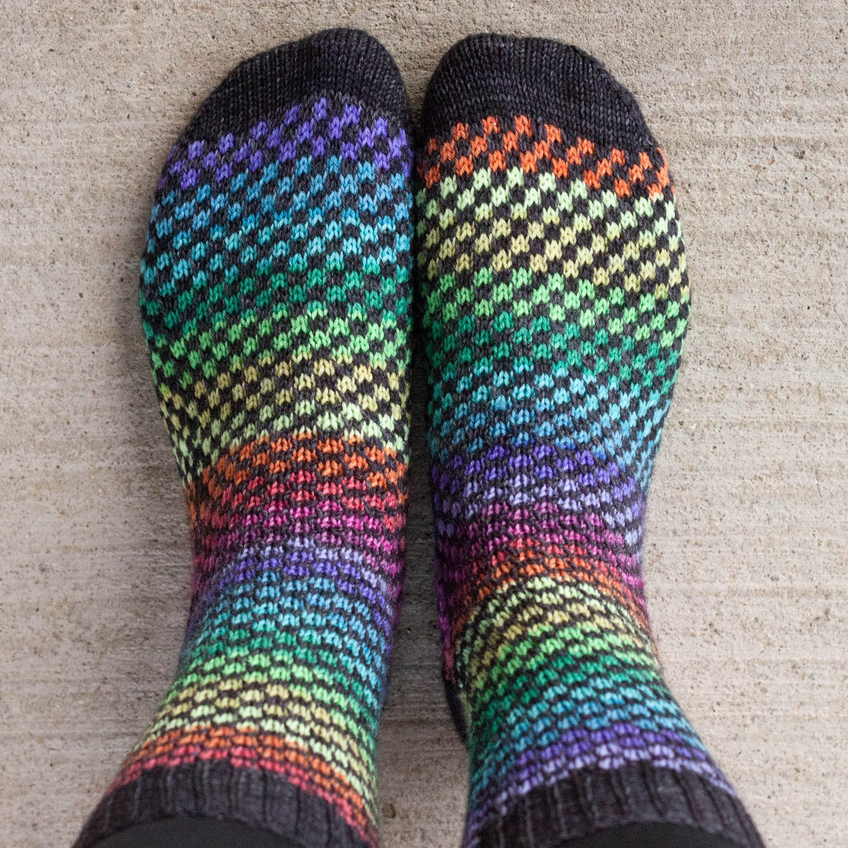 Lots of Socks -sock sets - Must Stash self striping sock yarn fun colorful knitting large skein twin matching double