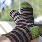 Dark Side Original -perfect must match set - Must Stash self striping sock yarn fun colorful knitting large skein twin matching double