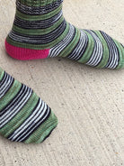 Beetlejuice -must match sock - Must Stash self striping sock yarn fun colorful knitting large skein twin matching double