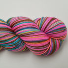 Night @ The Roxbury -must match sock -WOUND- - Must Stash self striping sock yarn fun colorful knitting large skein twin matching double