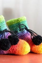Martian Rainbow -must match set - Must Stash self striping sock yarn fun colorful knitting large skein twin matching double